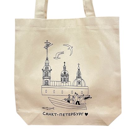 Шоппер «Петропавловская крепость» Волковой, фото 2.