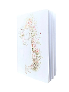 Тетрадь Оксана Викторова «Девочка с розами», А5, 40 листов, белый
