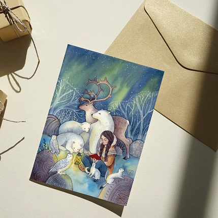 Набор открыток Анна Спешилова «Лесной», 9 шт., фото 8.