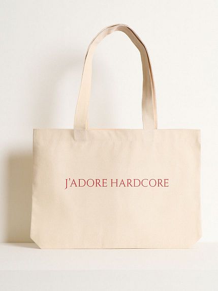 Шоппер «J'adore Hardcore» (розовый), фото 1.