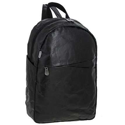 Рюкзак Ranzel Bags «Gregory Black», тайвек, чёрный, фото 1.