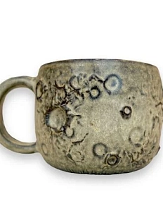 Кружка ручной работы «Луна», песочная, керамика, 360 мл