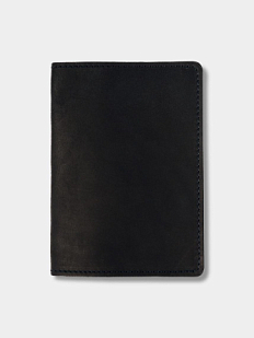 Обложка на паспорт Адрика.студио, уголь, натуральная кожа