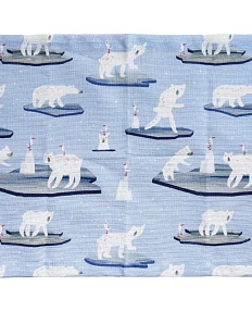 Набор из двух салфеток «Мишки на севере»