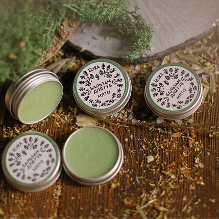 Бальзам для губ ELSKA Cosmetics «Мята», 10 гр, фото 3.