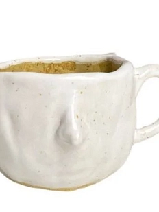 Кружка для эспрессо ручной работы с носиком