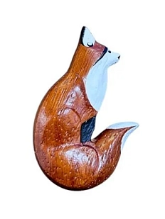 Брошь «Лиса»