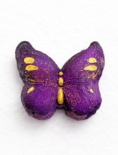 Бомбочка для ванны Nyash Nyash «Бабочка», фиолетовая