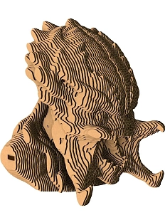 Картонный конструктор 3D «Хищник»