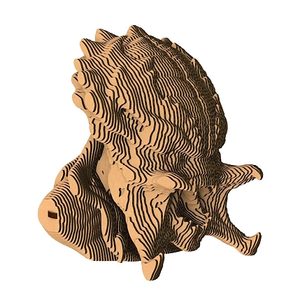 Картонный конструктор 3D «Хищник», фото 1.