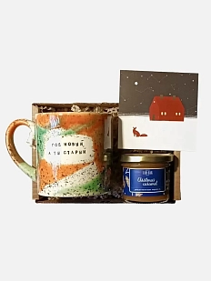 Подарочный набор с кружкой «Год новый, а ты старый» и соленой карамелью