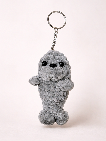 Плюшевый брелок «Морж», фото 1.