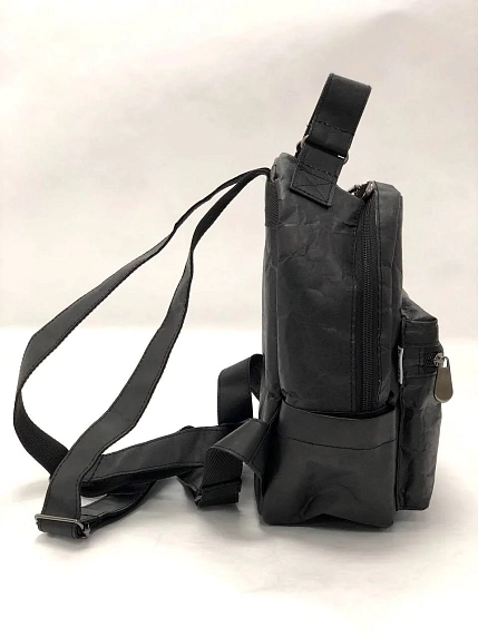 Рюкзак Ranzel Bags «Nooky Black», тайвек, чёрный, фото 3.