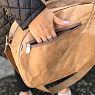 Сумка Ranzel Bags «Hunty Kraft», крафт, тайвек, бежевая, превью фото 4