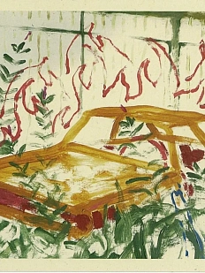 Открытка Максим Савва «Jesus Walks», А6