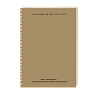 Ежедневник на пружине Mitrozhe «Поиск своего пути», А5, 50 листов, коричневый, превью фото 1