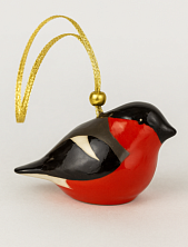 Игрушка на ёлку «Снегирь»