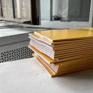 Блокнот с анкетами из детства «30 вопросов для друзей», А5, жёлтый, фото 6.