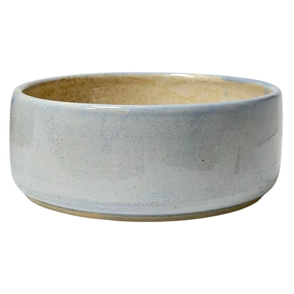 Миска ручной работы Керемет «Сидящая сиба-ину», керамика, 13 см, фото 3.