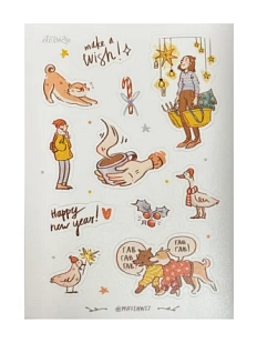 Стикерпак «Make a wish», А6