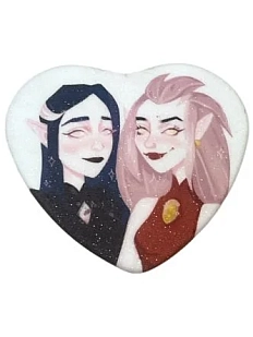 Значок «Дом совы», металл, 50 мм