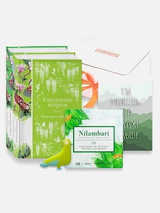 Подарочный набор с книгами «Унесенные ветром», брошью и шоколадом