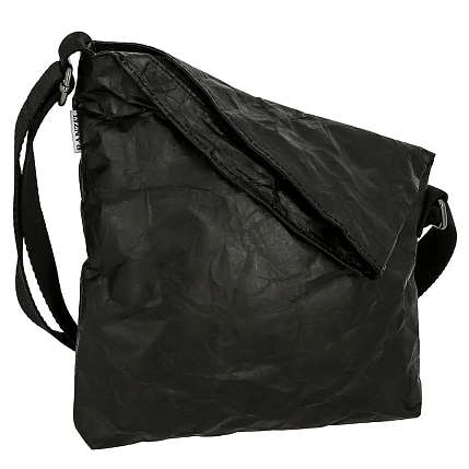 Сумка Ranzel Bags «Nichosi Black», тайвек, чёрная, фото 2.