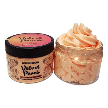 Мусс-баттер для тела «Velvet peach», 300 г, фото 1.