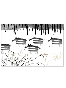 Открытка «Кабанчики»