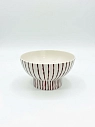 Фруктовница ручной работы ММ керамика «Полоски», 18 см, превью фото 2