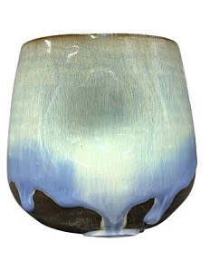 Стакан «Лёд Байкала», голубой, керамика, 300 мл