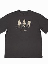 Оверсайз футболка Barking Store «I'm fine», L жен., тёмно-серый