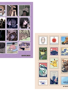 Набор стикерпаков 2 шт.: «Anime Mood», «Japan»