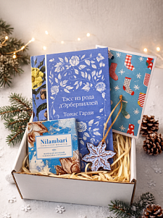 Подарочный набор на Новый год с книгой «Тэсс из рода д'Эрбервиллей», ёлочной игрушкой и шоколадом
