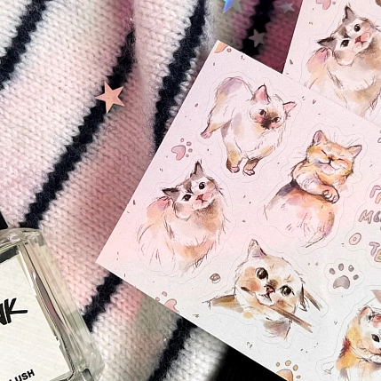 Мини-стикерпак «Котята», фото 3.