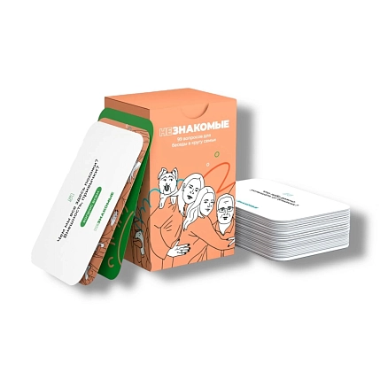 Карточная игра «Незнакомые» для семьи, фото 4.