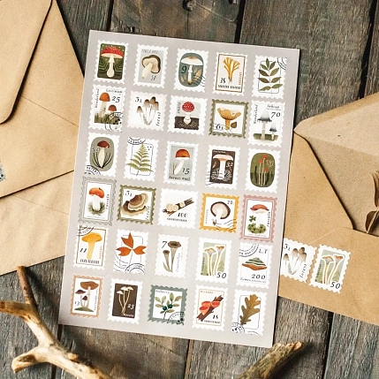 Стикерпак «Лесные марки», фото 2.
