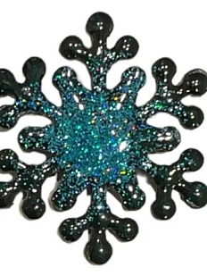 Брошь «Снежинка» №1