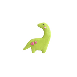 Брошь «Динозаврик с сердечком»
