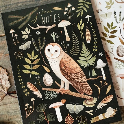 Блокнот «Сипуха», А5, 42 листа, чёрный, фото 3.