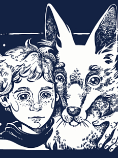 Открытка Зелёная лампочка «Маленький принц», А6