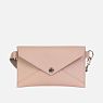 Сумка-конверт Kokosina bags, искусственная кожа, нежно-розовый, превью фото 1