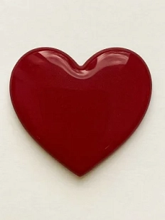 3D Стикер на телефон «Винное сердечко», объёмный