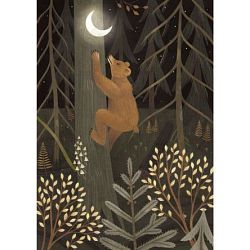 Мини-постер «Лунный медведь», Дворникова Александра