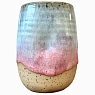 Стакан ручной работы «Переливы», розово-голубой, керамика, 400 мл, превью фото 2