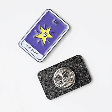 Значок эмалированный «Таро Звезда», фото 2.