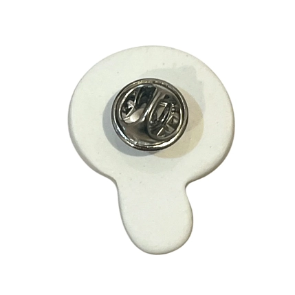 Брошь ручной работы Ceramission «Мухомор», керамика, фото 3.