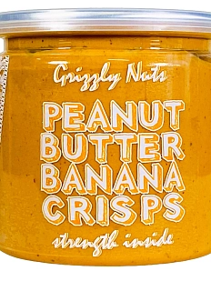 Арахисовая паста с банановыми чипсами «Banana Crisps»