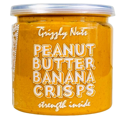 Арахисовая паста с банановыми чипсами «Banana Crisps», фото 1.