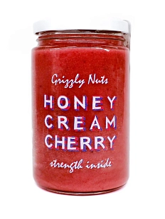 Кремовый мёд с вишней